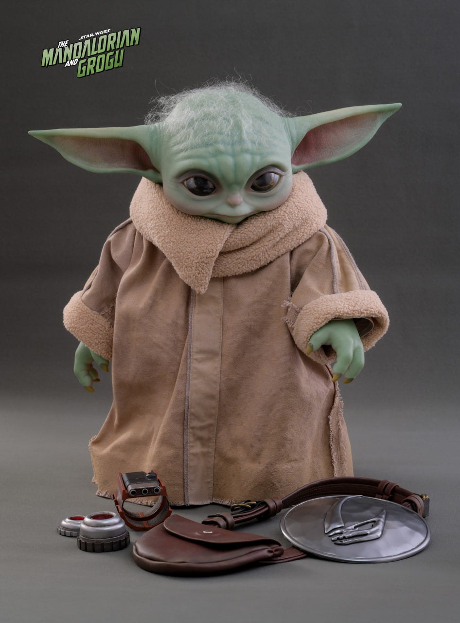 READY🔥Hot Toys LMS016 Star Wars: The Mandalorian & Grogu - Grogu Life-Size Collectible Figure