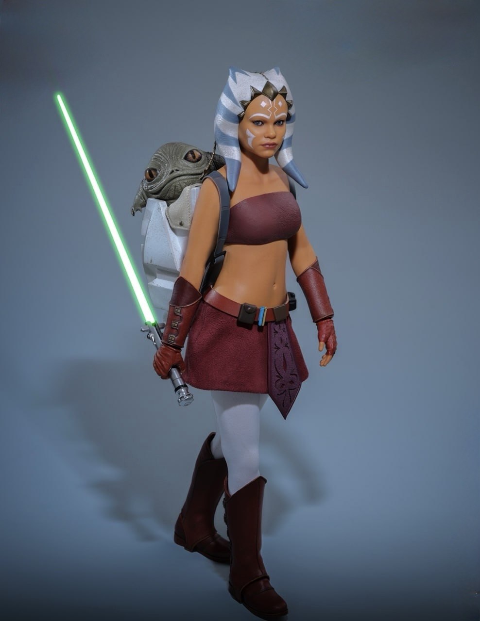 READY🔥Hot Toys TMS170 Star Wars: The Clone Wars 1/6th scale Ahsoka Tano (Padawan) [Hot Toys Exclusive] 】