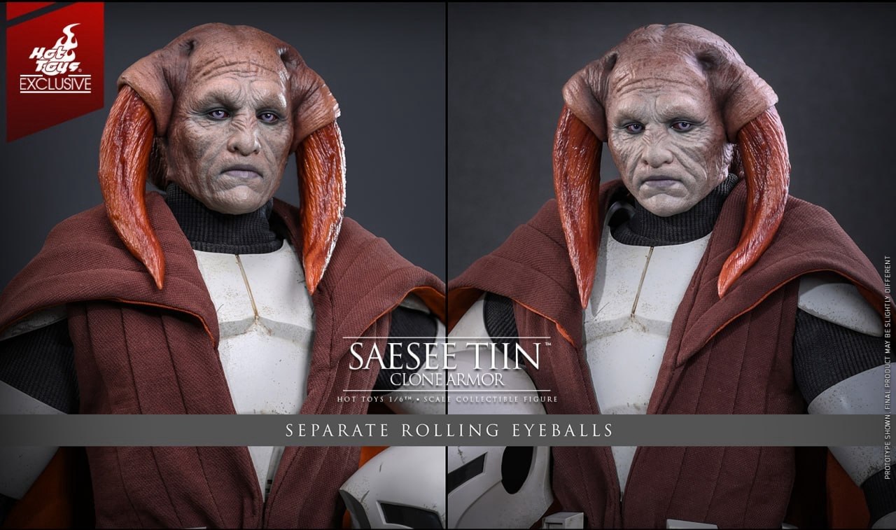 READY🔥Hot Toys TMS168 Star Wars: The Clone Wars - Saesee Tiin (Clone Armor) 1/6th scale Collectible Figure [Hot Toys Exclusive]