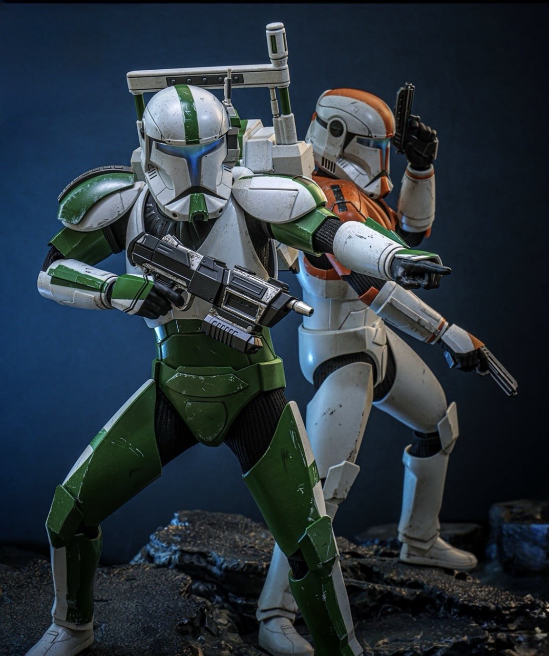 Preorder🔥Hot Toys TMS189  Star Wars: The Clone Wars - 1/6th scale Clone Commando Fixer Collectible Figure [Hot Toys Exclusive]】