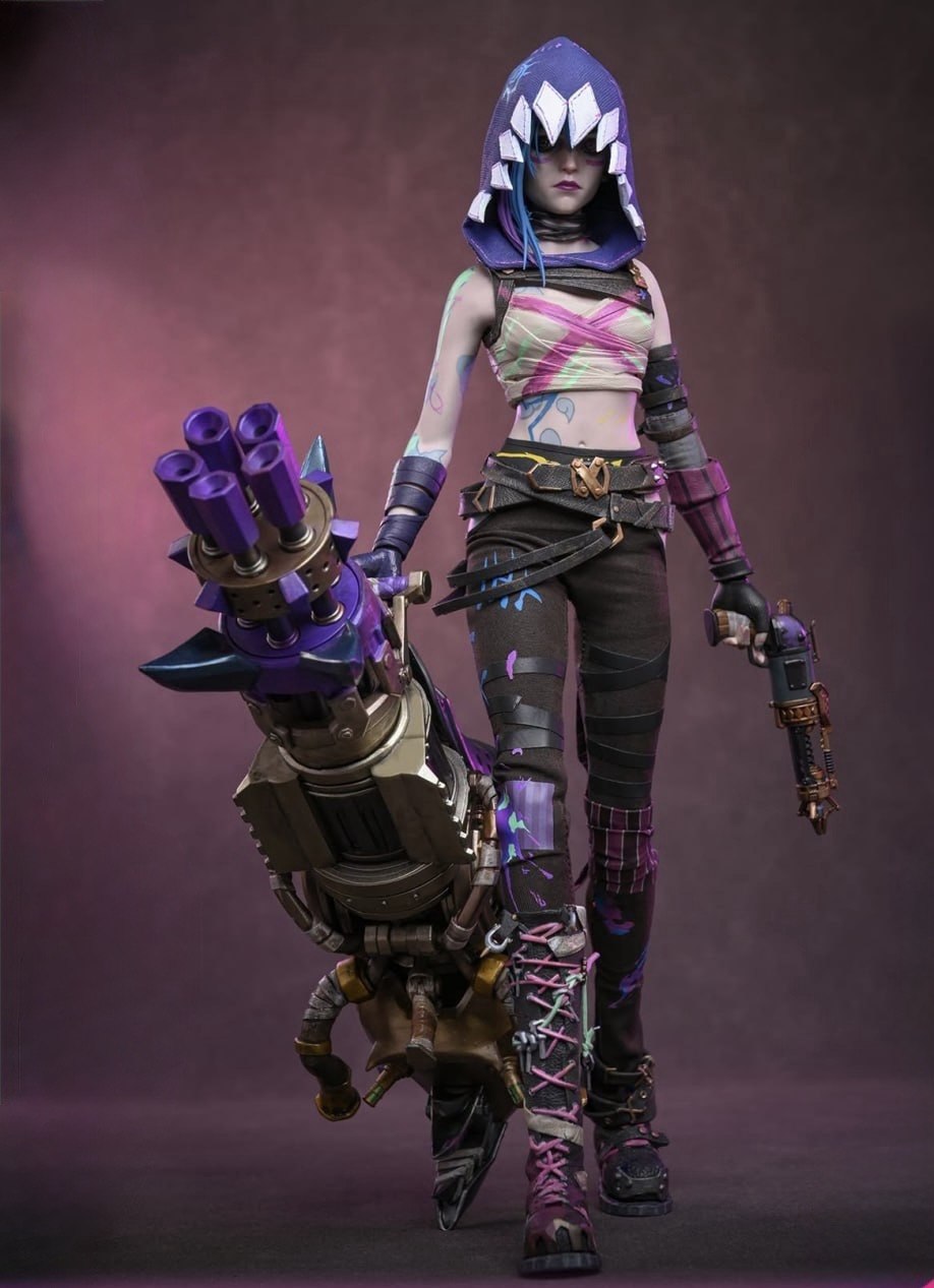 Preorder🔥Hot Toys TMS183 Arcane Fractured Jinx 1/6th scale Collectible Figure