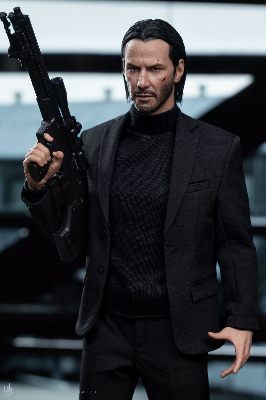 Preorder🔥Hot Toys MMS833AEB John Wick 1/6th scale John Wick Collectible Figure (Artisan Edition) [Hot Toys Exclusive] (Special Edition)