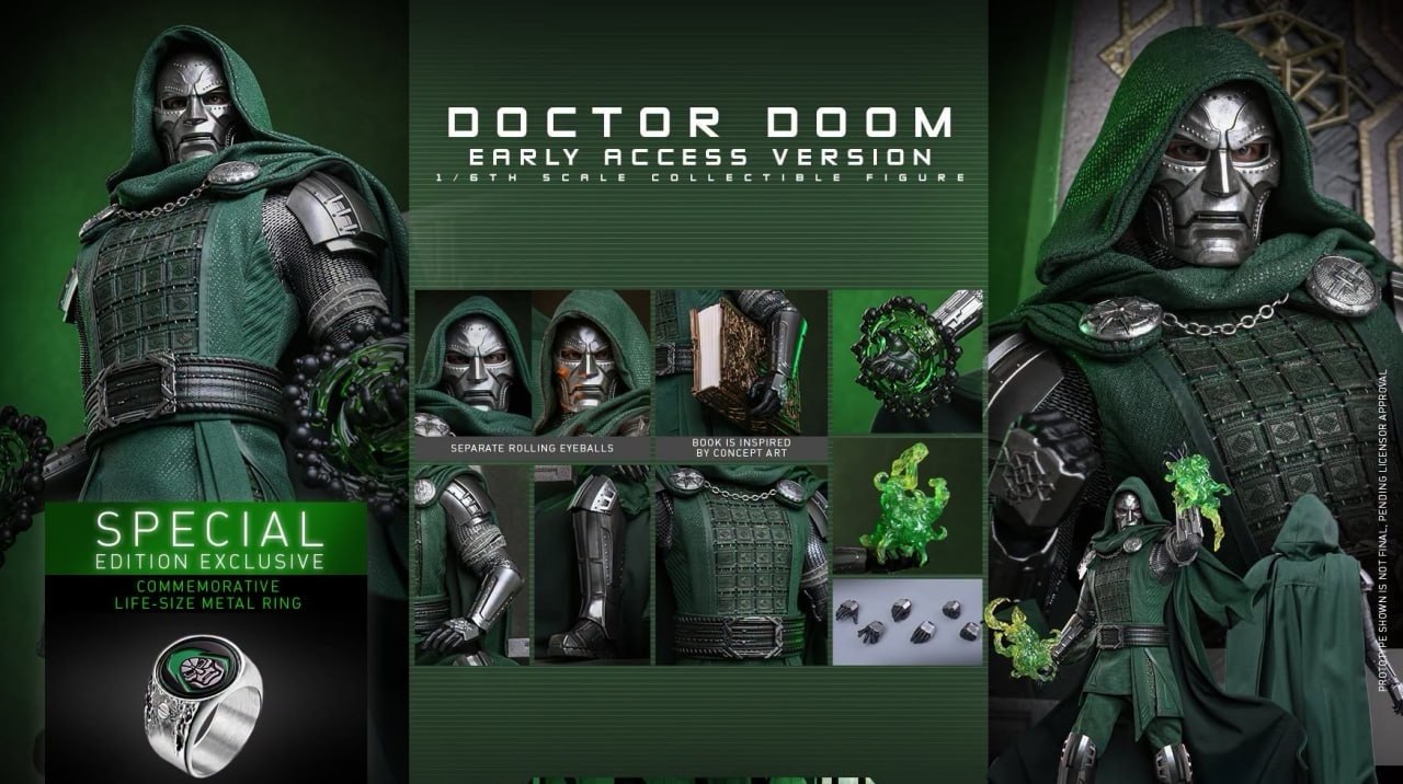 Preorder🔥Hot Toys Avengers: Doomsday - 1/6th scale Doctor Doom (Special Edition) (Early Access Version)