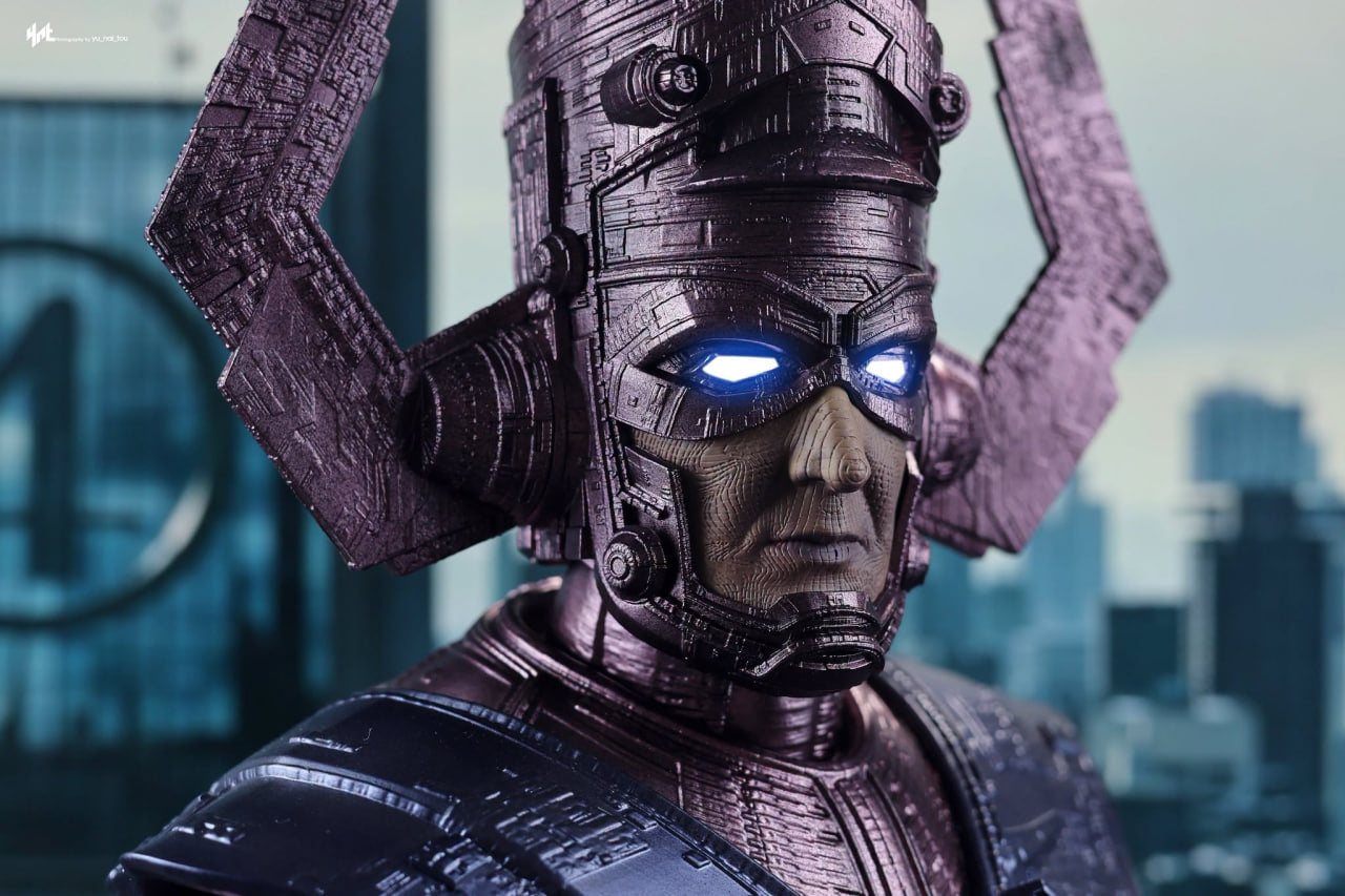 READY🔥Hot Toys SMS001JB The Fantastic Four: First Steps Galactus Jumbo Sofvi Figure Special Edition