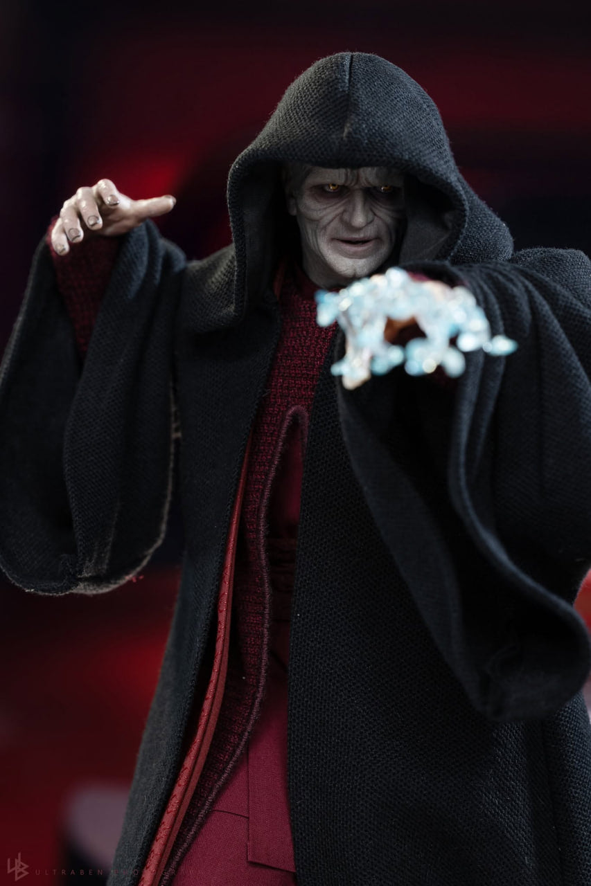 READY🔥Hot Toys MMS805 Star Wars: Episode III Revenge of the Sith 1/6 Palpatine (Darth Sidious) Collectible Figure
