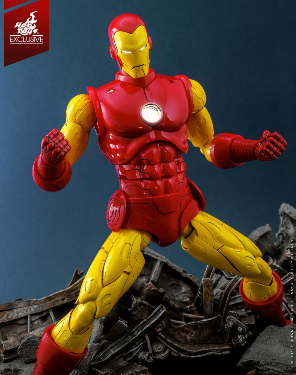 READY🔥Hot Toys CMS014D57 MARVEL COMICS 1/6 CLASSIC IRON MAN Regular Edition & Special Edition