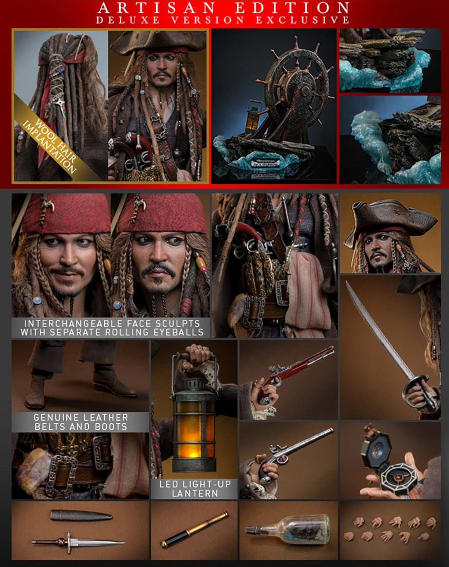 READY🔥Hot Toys DX39AE Pirates of the Caribbean Dead Men