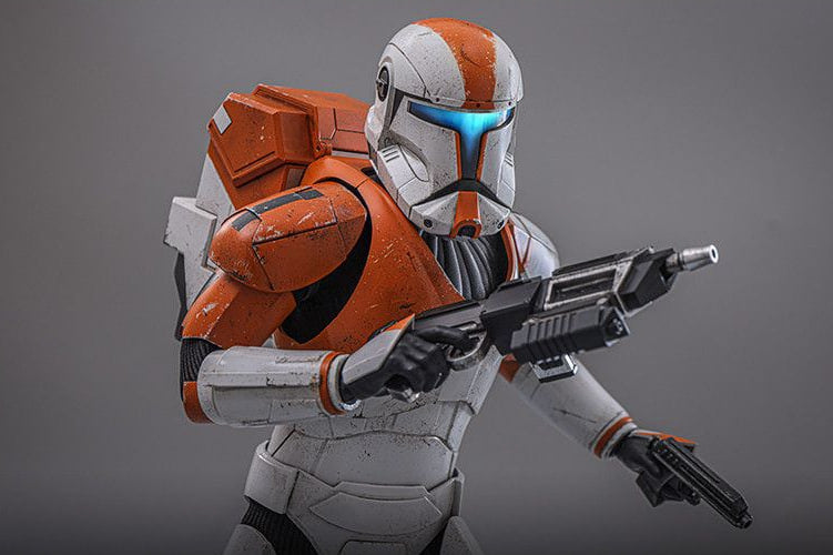 Pre-Owned🔥Hot Toys TMS151 Star Wars: The Clone Wars™ Clone Commando Boss 1/6th scale Collectible Figure
