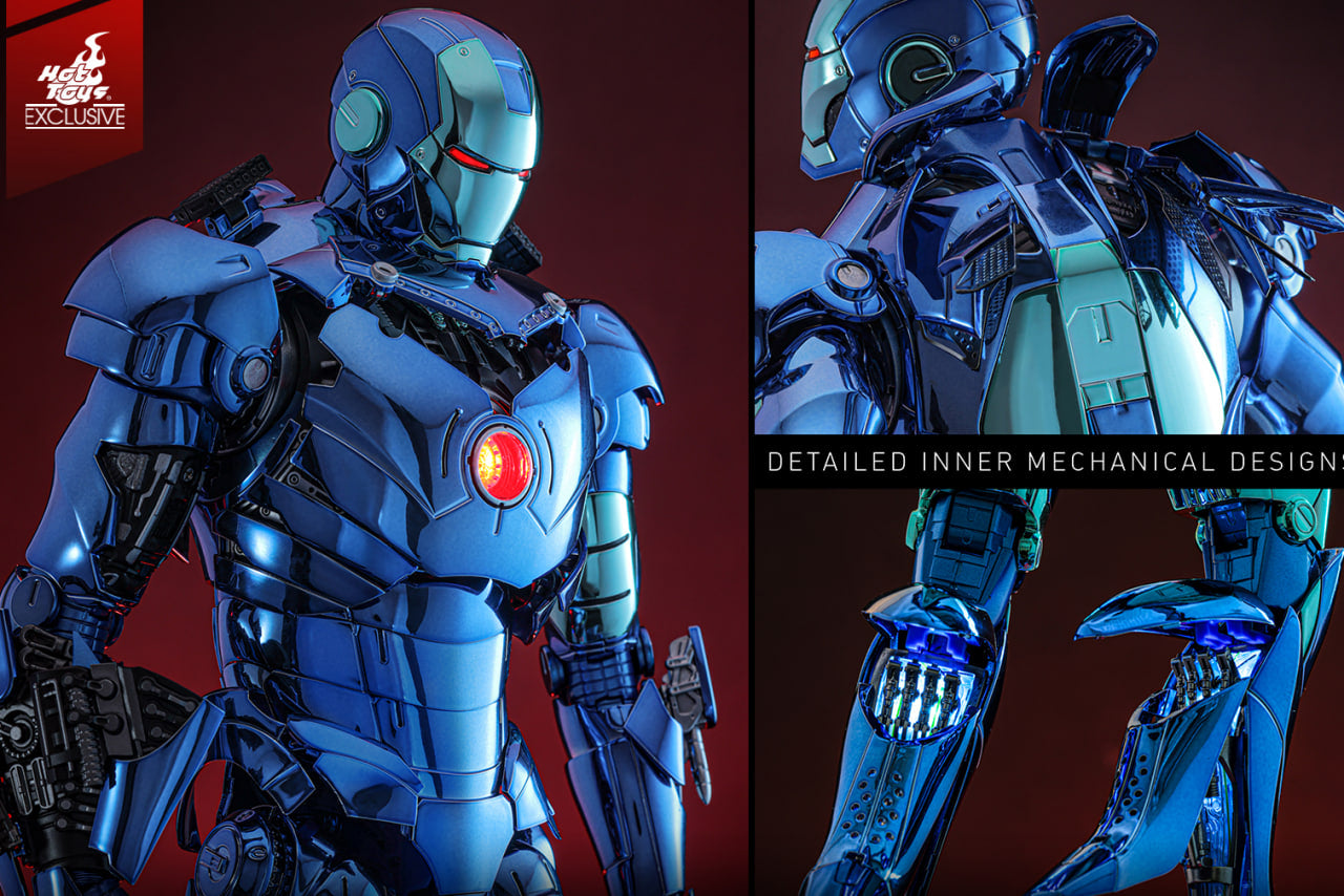 Preorder🔥Hot Toys MMS814D71 Iron Man 1/6th scale Iron Man Mark III (Stealth Mode Version) 2.0 Collectible Figure [Hot Toys Exclusive]