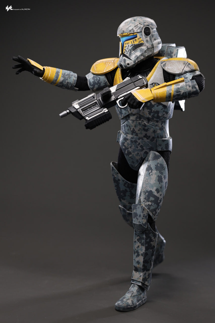 READY🔥Hot Toys TMS155 Star Wars The Clone Wars Clone Commando Gregor [Hot Toys Exclusive] 1/6th scale Collectible Figure