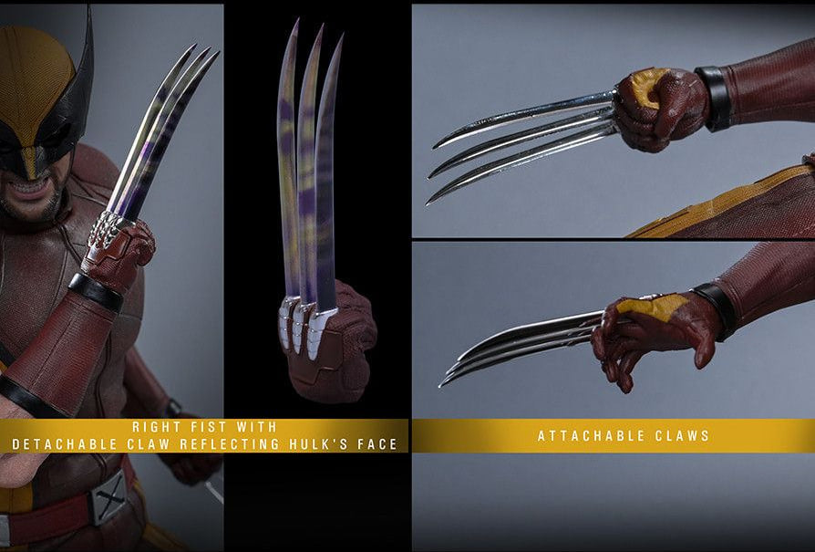 Preorder🔥Hot Toys MMS831 Deadpool & Wolverine 1/6th scale Wolverine (Classic Brown and Tan) Collectible Figure [Hot Toys Exclusive]