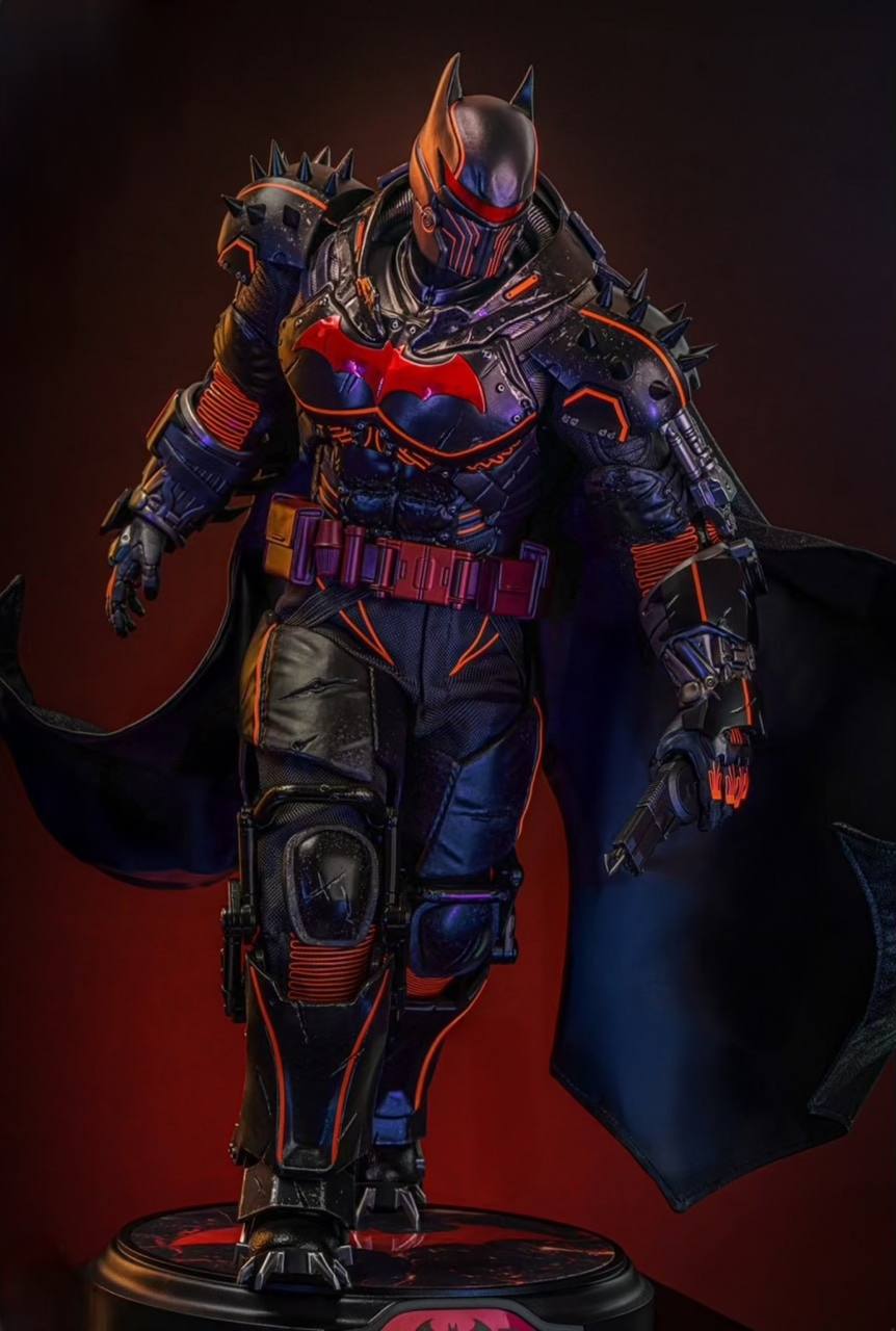 READY🔥Hot Toys VGM73 Batman: Arkham Origins 1/6th scale Batman (XE Suit Hellbat Version) Collectible Figure [Hot Toys Exclusive]