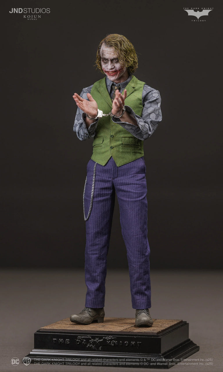 READY🔥JND Studios The Dark Knight - Joker (Type C) 1/6 Scale Hyperreal Figure - Kojun Works