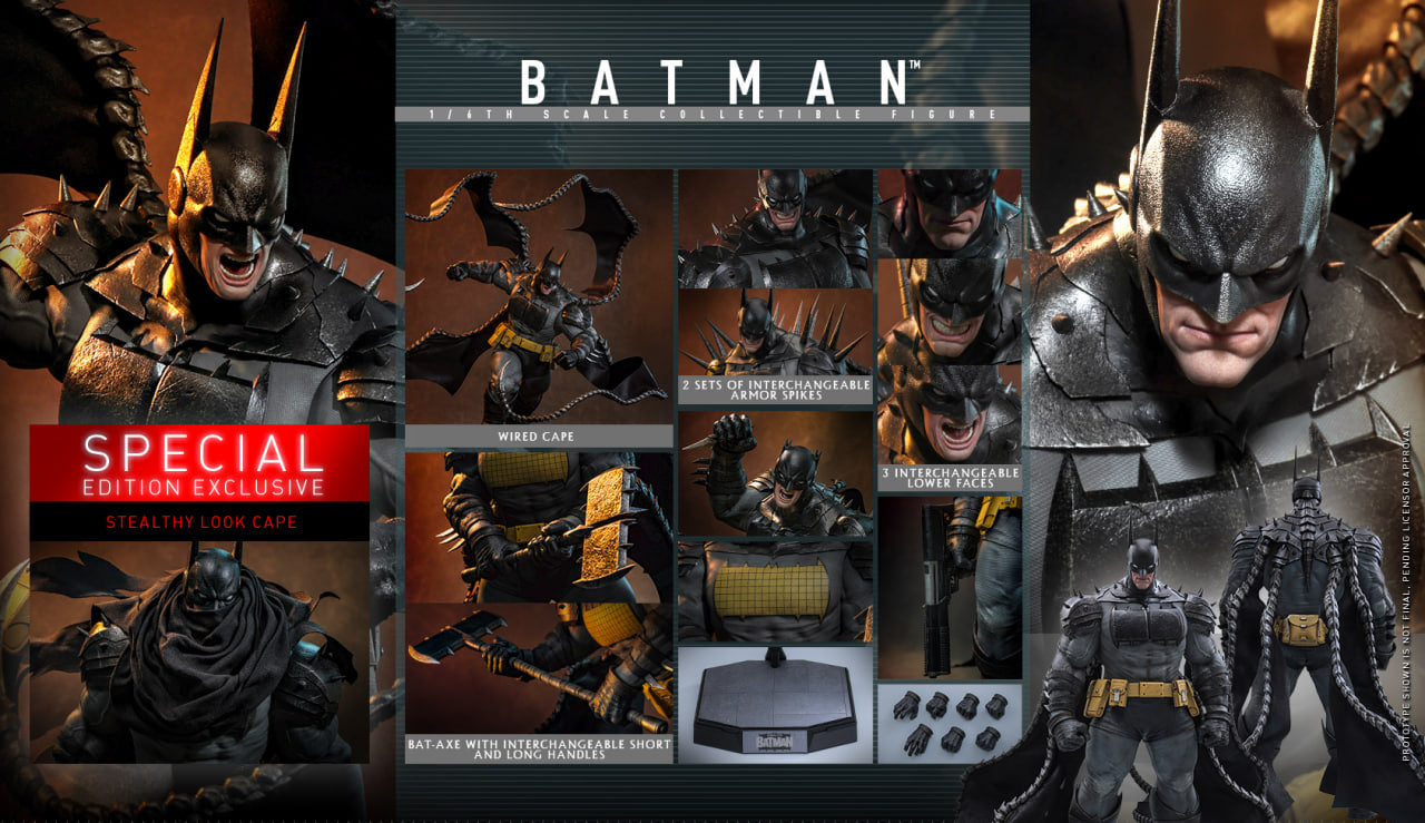 Preorder🔥Hot Toys CMS030B Absolute Batman - 1/6th scale Batman Special Edition
