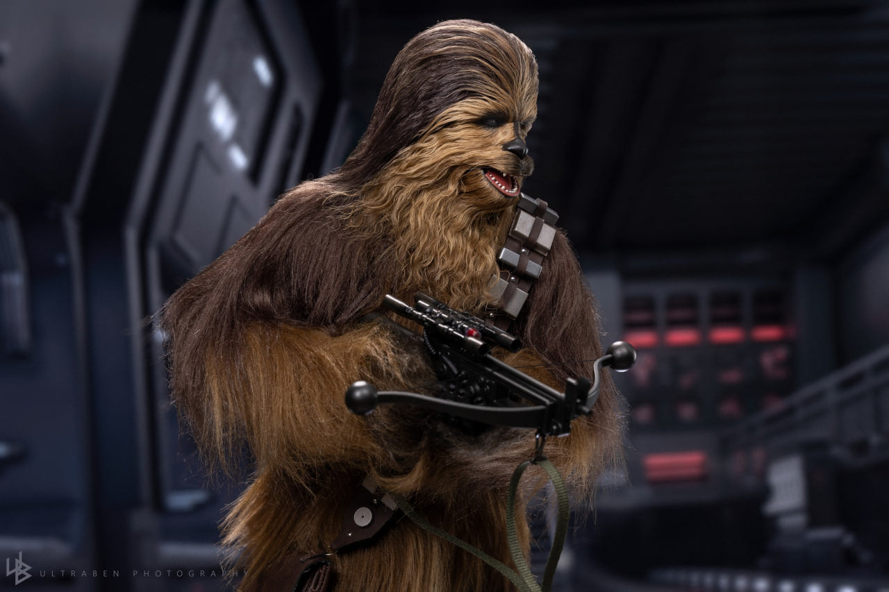 READY🔥Hot Toys MMS766 Star Wars: Episode V The Empire Strikes Back 1/6th scale Chewbacca with Disassembled C3PO Collectible Figure