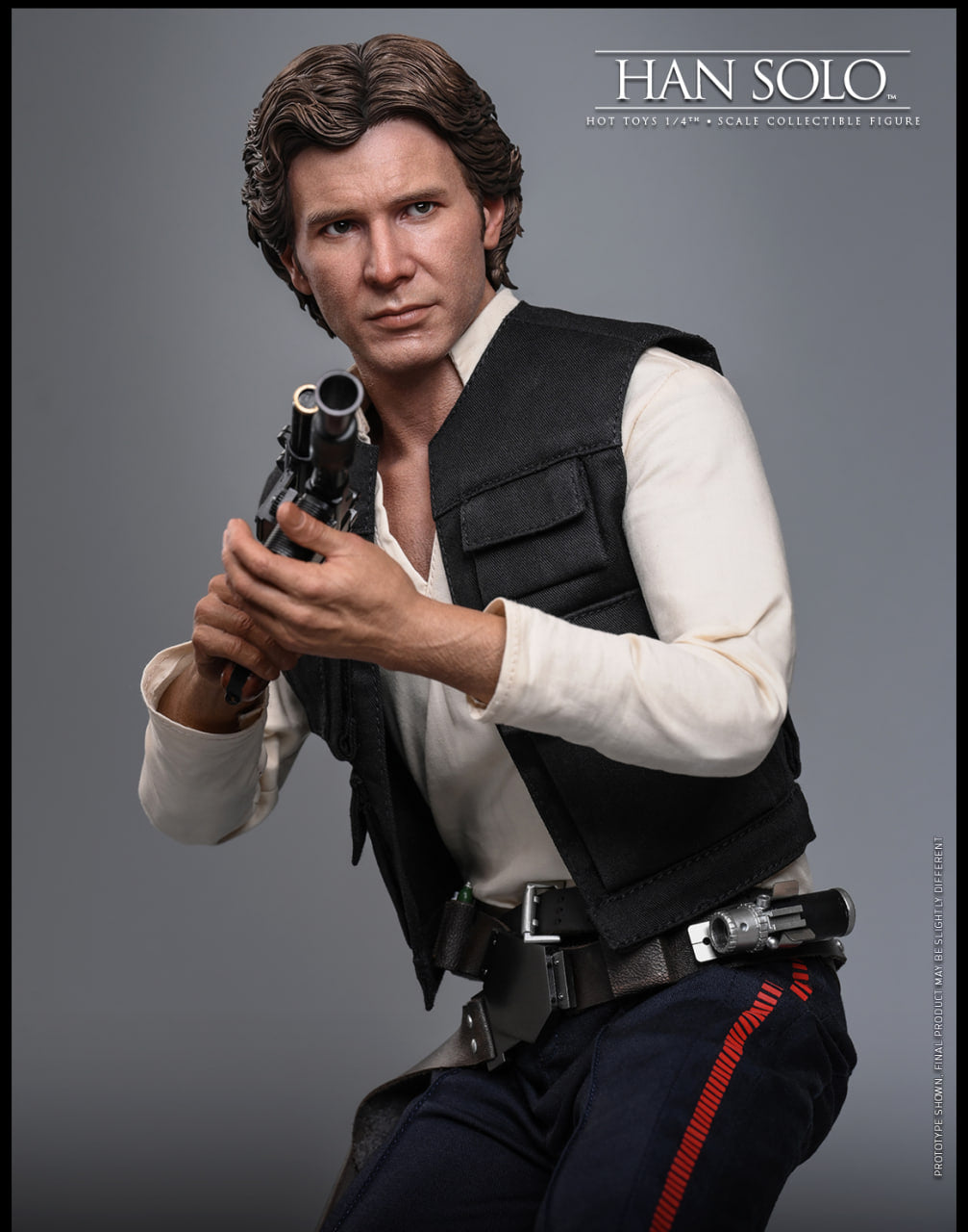 Preorder🔥Hot Toys QS026 Star Wars: A New Hope Han Solo 1/4th scale Collectible Figure