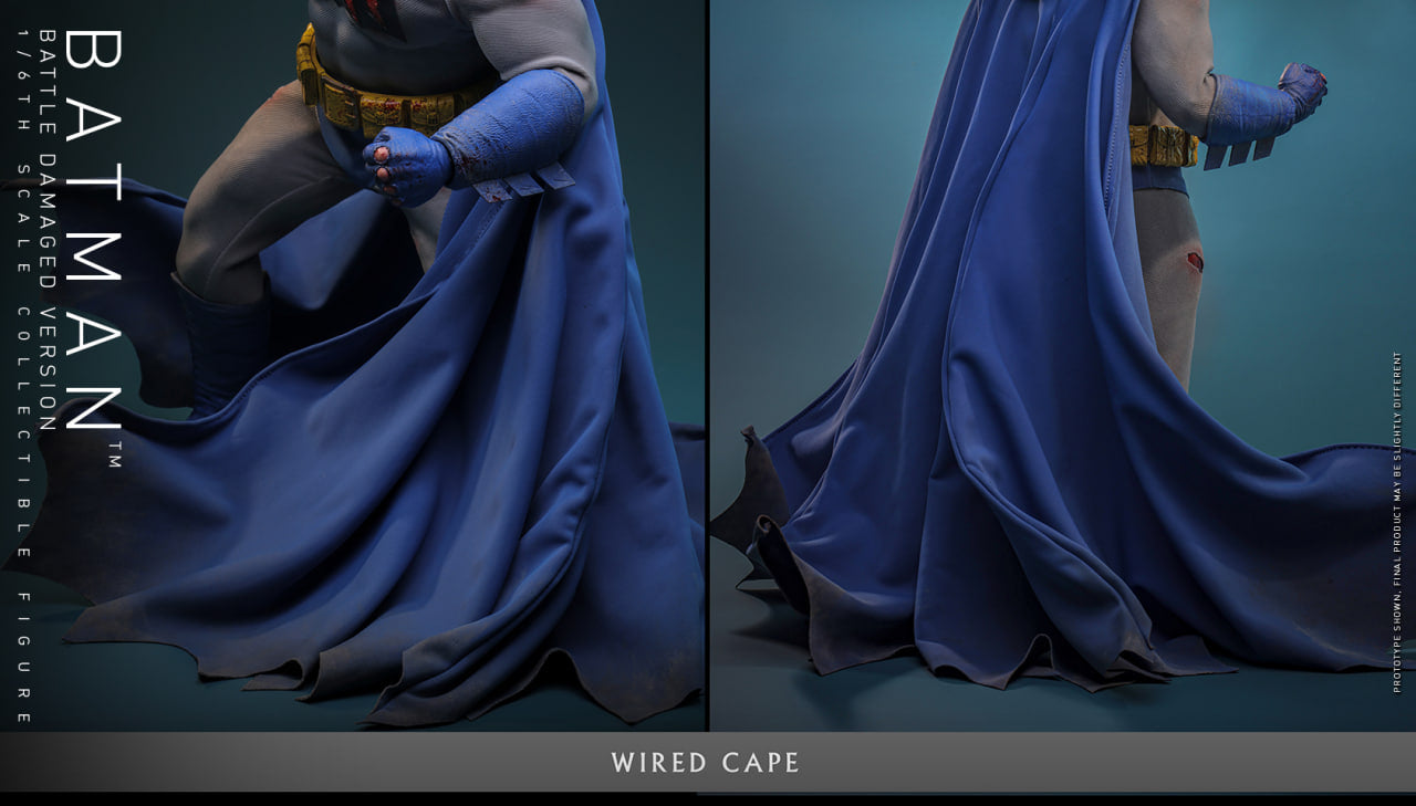 Preorder🔥Hot Toys CMS031 Batman: The Dark Knight Returns Batman (Battle Damaged) 1/6th Scale Collectible Figure