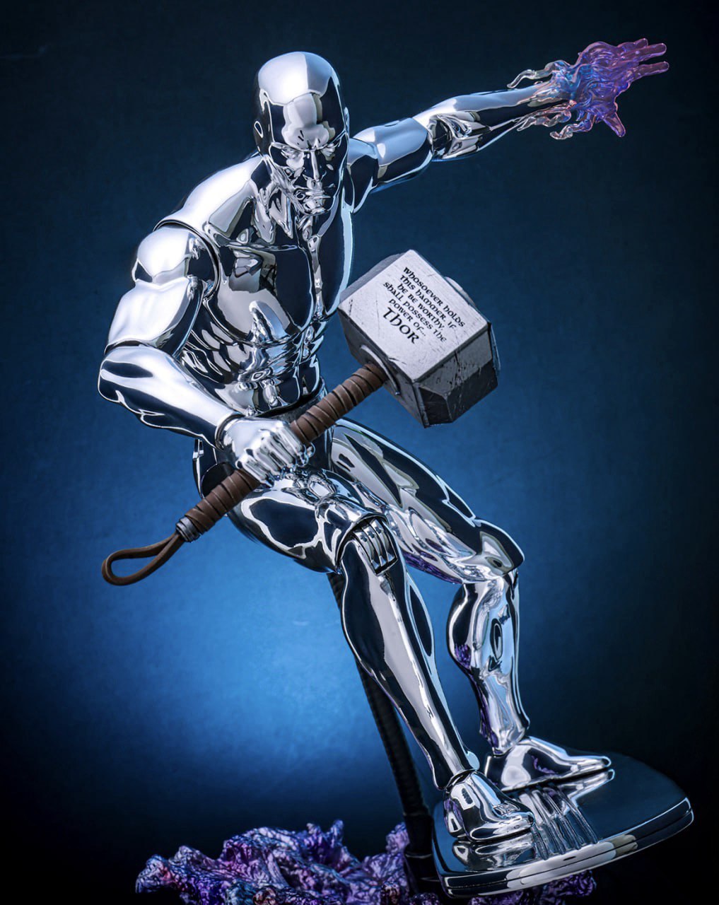Marvel Silver Surfer フィギュア コミック付き Preorder🔥Hot Toys CMS033 Marvel Comics - 1/6th scale Silver