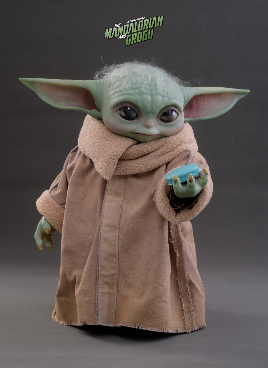 READY🔥Hot Toys LMS016 Star Wars: The Mandalorian & Grogu - Grogu Life-Size Collectible Figure