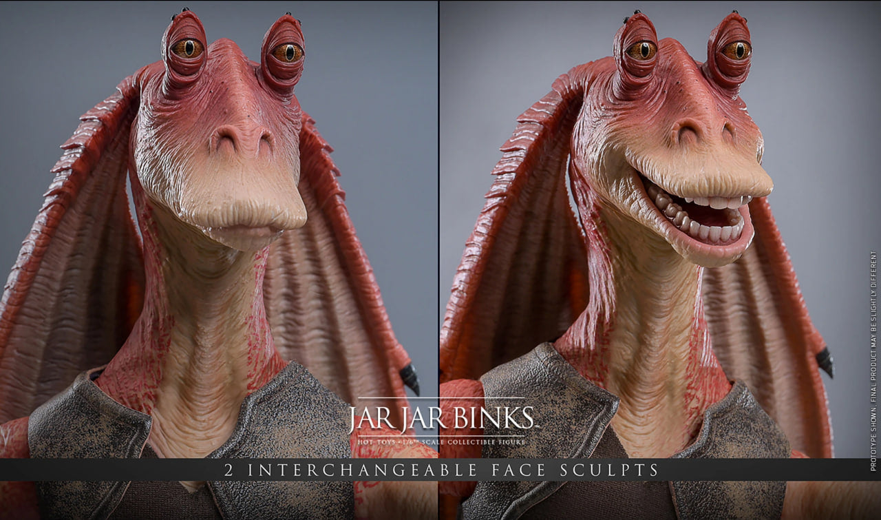 Preorder🔥Hot Toys MMS807 Star Wars The Phantom Menace 1/6th scale Jar Jar Binks Collectible Figure