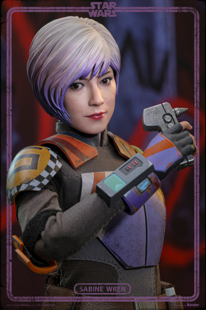 READY🔥Hot Toys TMS171 Star Wars: Rebels - Sabine Wren 1/6th scale Collectible Figure