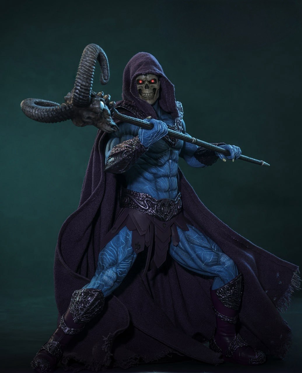 Preorder🔥Hot Toys MMS889 Masters of the Universe Skeletor 1/6th scale Collectible Figure