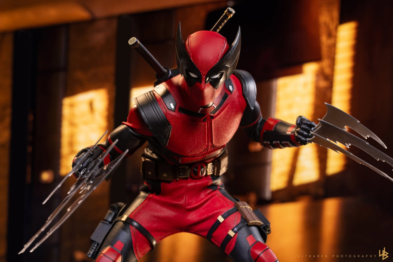 🔥Hot toys MMS857 DEADPOOL & WOLVERINE WOLVERINEPOOL [HOT TOYS EXCLUSIVE] 1/6TH SCALE COLLECTIBLE FIGURE