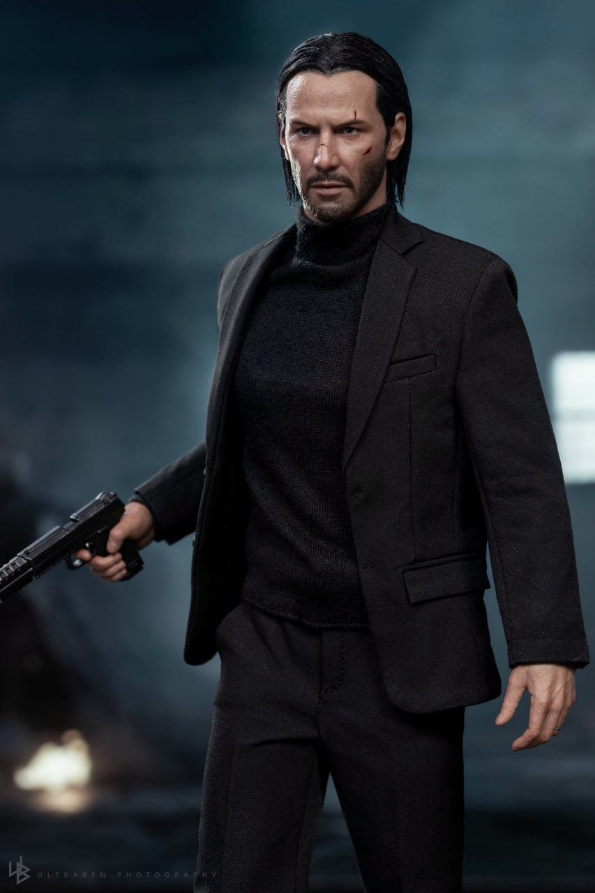 Preorder🔥Hot Toys MMS833AEB John Wick 1/6th scale John Wick Collectible Figure (Artisan Edition) [Hot Toys Exclusive] (Special Edition)