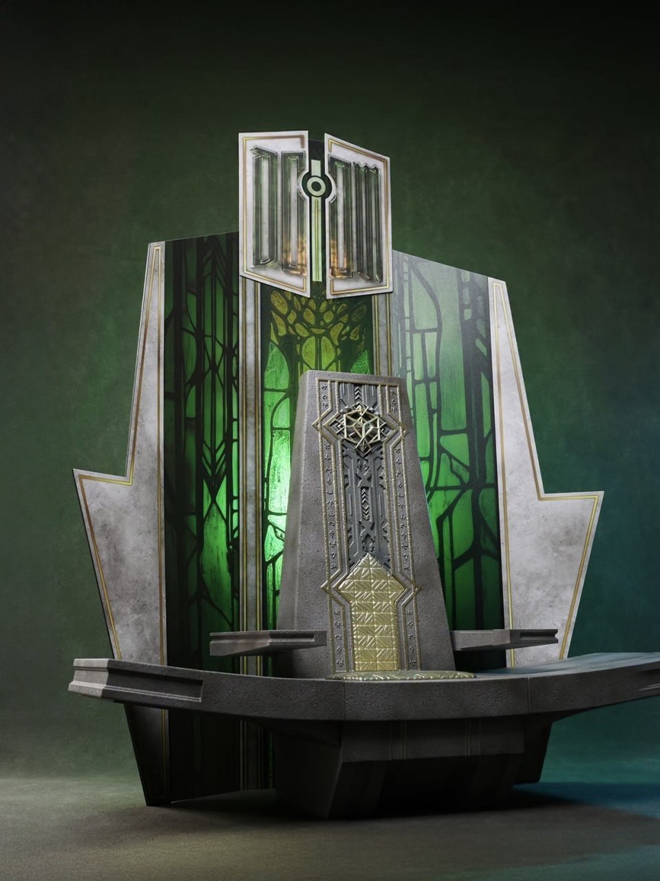 Preorder🔥Hot Toys Avengers: Doomsday - 1/6th scale Doom’s Throne Collectible
