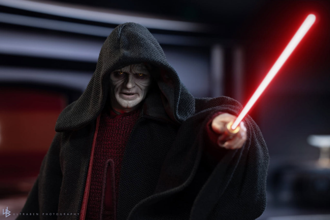 READY🔥Hot Toys MMS805 Star Wars: Episode III Revenge of the Sith 1/6 Palpatine (Darth Sidious) Collectible Figure