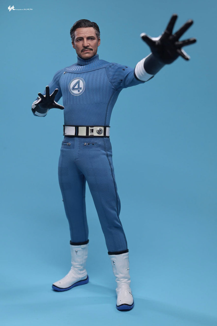 READY🔥Hot Toys MMS822B The Fantastic Four: First Steps 1/6 Mister Fantastic and H.E.R.B.I.E. Collectible Set Special Edition