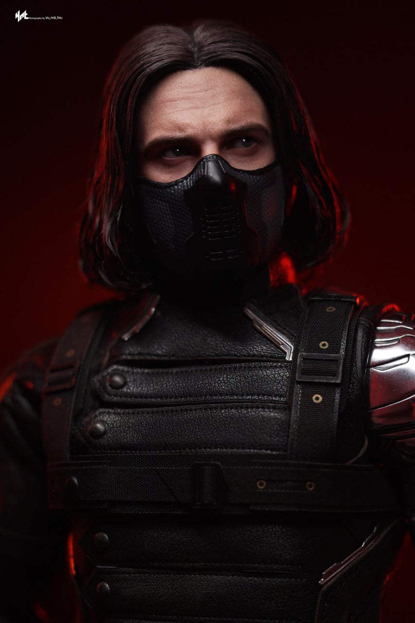 READY🔥Hot Toys MMS790AEB Captain America: The Winter Soldier 1/6 Winter Soldier (Artisan Edition) (Special Edition)