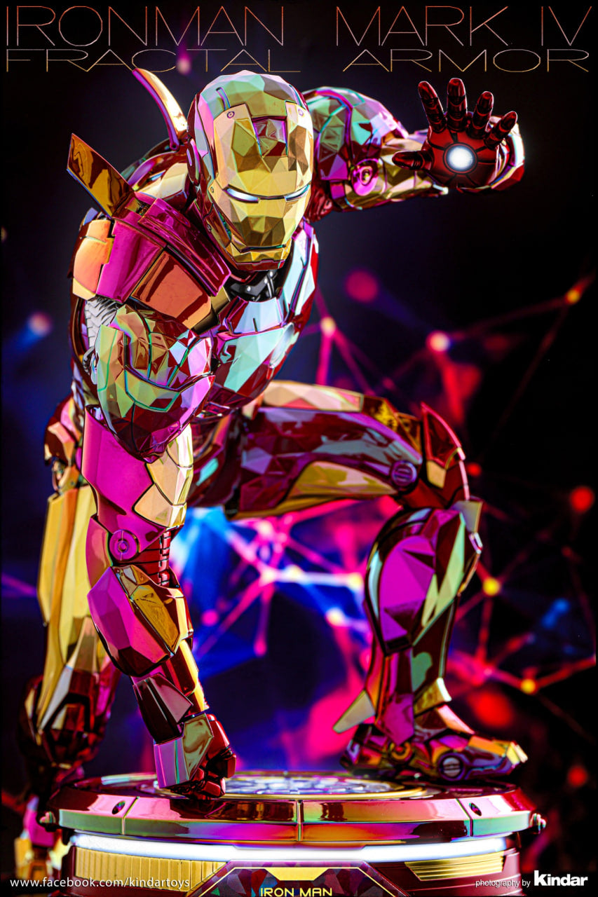 ホットトイズ MMS792D70 アイアンマン・マーク４ フラクタル・アーマー ホットトイズ MMS792D70 アイアンマン・マーク4 フラクタル