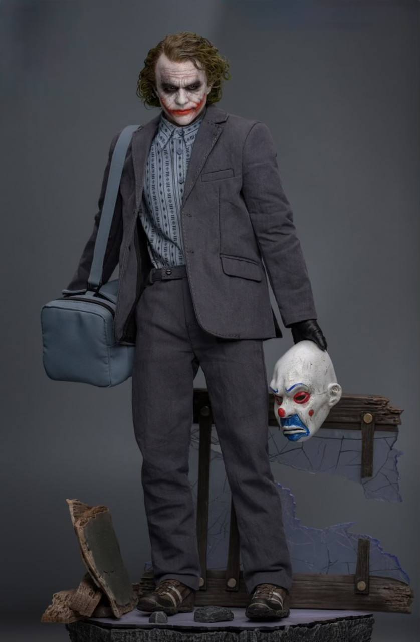 Preorder🔥Hot Toys DX51AE The Dark Knight Trilogy The Joker (Bank Robber Version) (Artisan Edition) [Hot Toys Exclusive] 1/6th scale Collectible Figure Special Edition