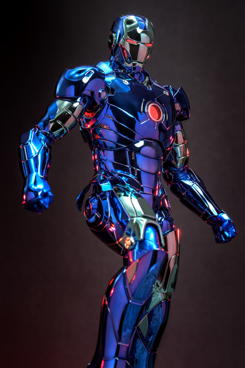 READY🔥Hot Toys MMS814D71 Iron Man 1/6th scale Iron Man Mark III (Stealth Mode Version) 2.0 Collectible Figure [Hot Toys Exclusive]