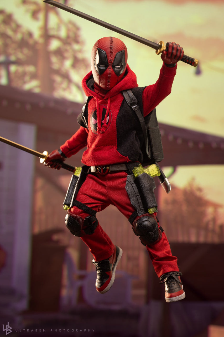 READY🔥Hot Toys MMS763 Deadpool and Wolverine Kidpool 1/6 Scale Collectible Figure