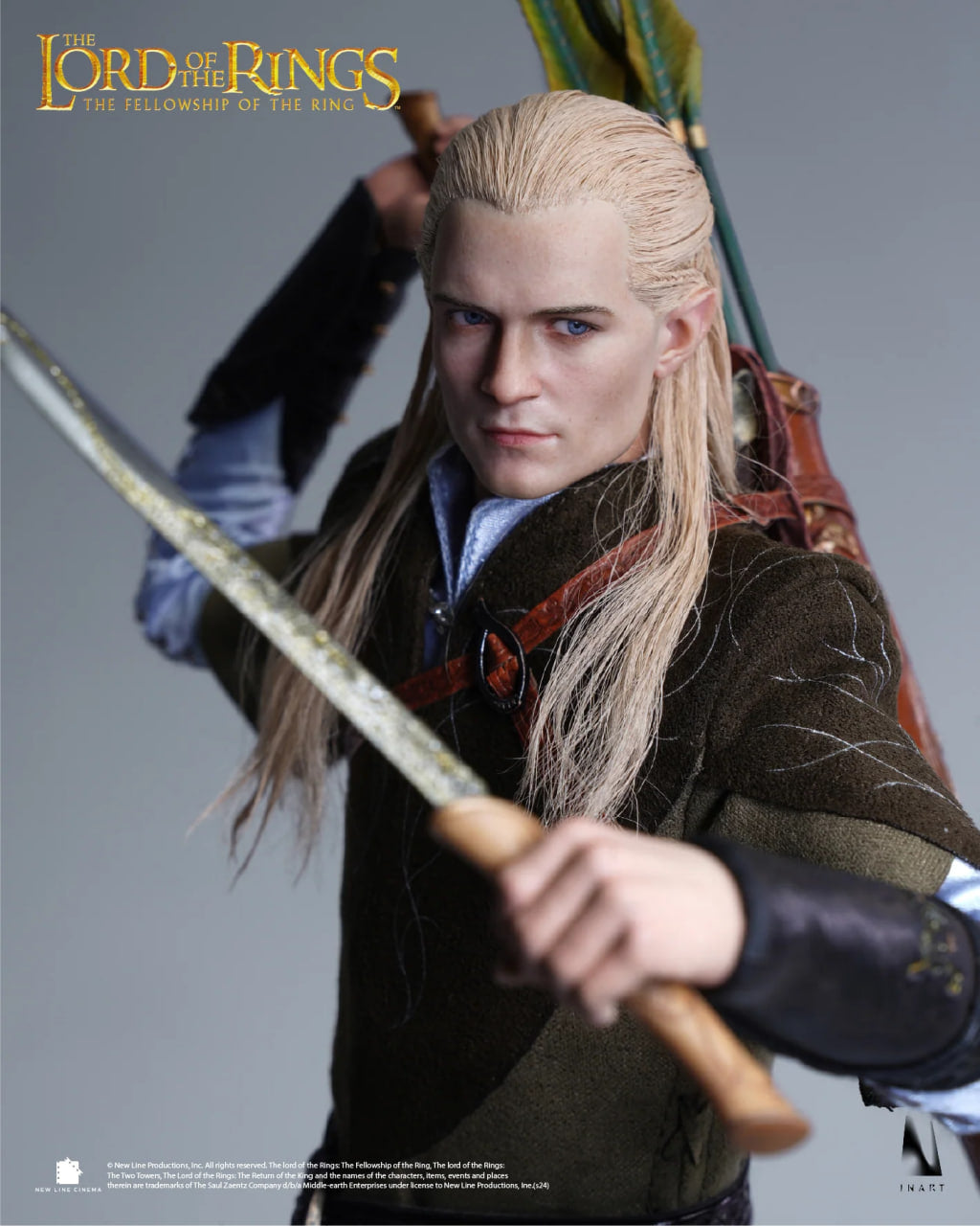 🔥INART The Lord of the Rings: The Fellowship of the Ring Legolas 1/6 Collectible Figure (Rooted Hair)