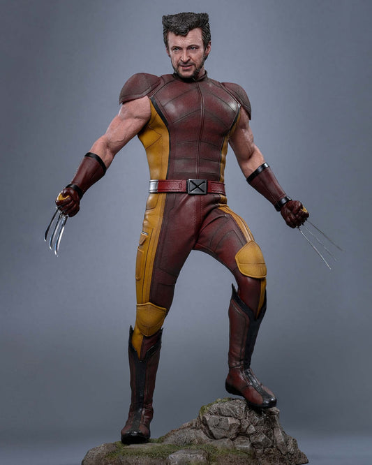 Preorder🔥Hot Toys MMS831 Deadpool & Wolverine 1/6th scale Wolverine (Classic Brown and Tan) Collectible Figure [Hot Toys Exclusive]