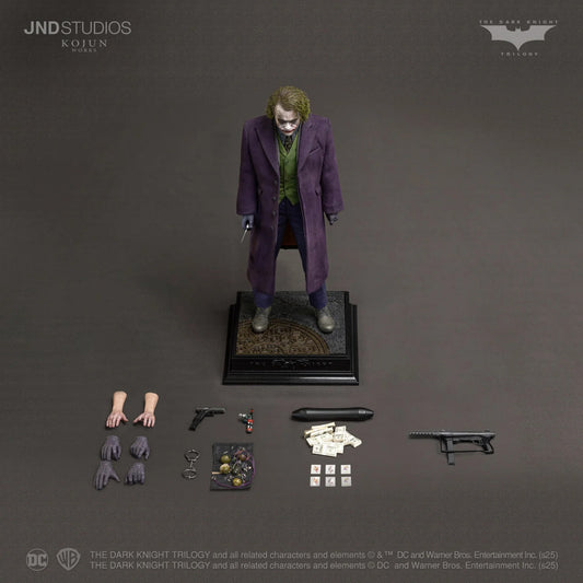 READY🔥JND Studios The Dark Knight - Joker (Type A) 1/6 Scale Hyperreal Figure - Kojun Works
