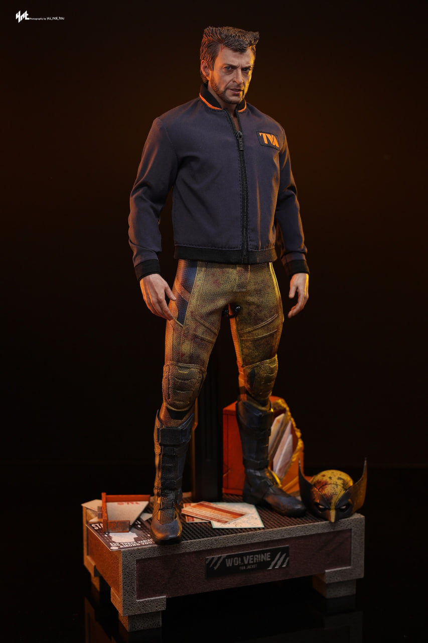 READY🔥Hot Toys MMS756 Marvel Deadpool and Wolverine Wolverine (Jacket Version) 1/6 Scale Collectible Figure