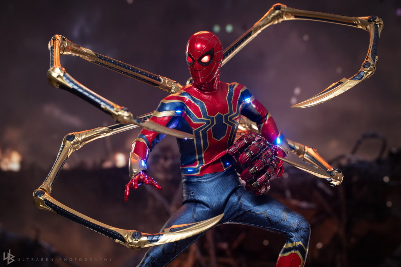 READY🔥Hot Toys MMS762AE Marvel Avengers: Endgame Iron Spider (Artisan Edition) 1/6th scale Collectible Figure