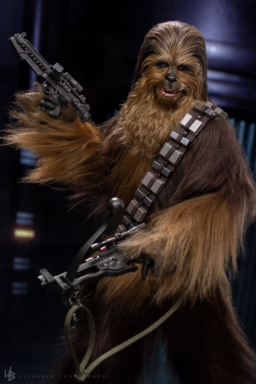 READY🔥Hot Toys MMS766 Star Wars: Episode V The Empire Strikes Back 1/6th scale Chewbacca with Disassembled C3PO Collectible Figure