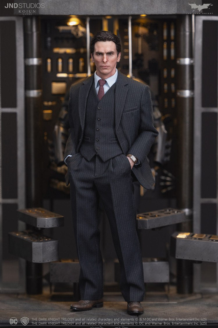 READY🔥JND Studios - 1:6 Bruce Wayne of The Dark Knight Trilogy 1:6 C-Type (Rooted Hair Updated)