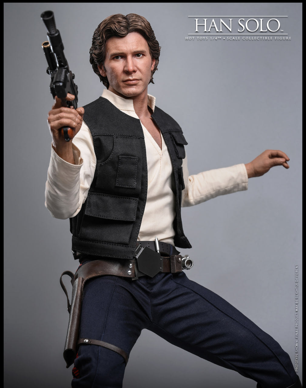 Preorder🔥Hot Toys QS026 Star Wars: A New Hope Han Solo 1/4th scale Collectible Figure