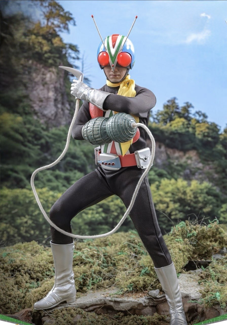 Preorder🔥Hot Toys TMS185 Kamen Rider V3 Riderman 1/6th scale Collectible Figure