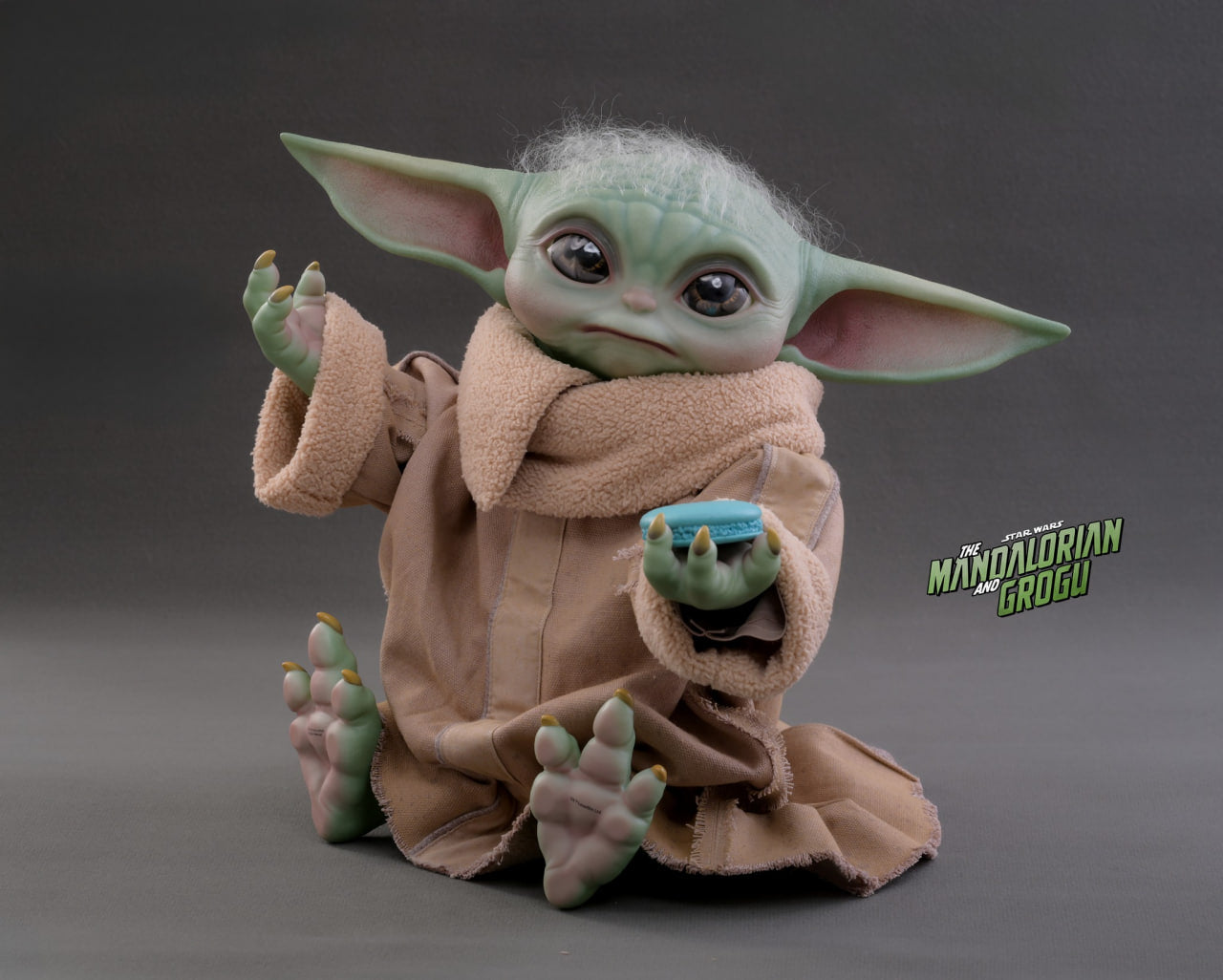 READY🔥Hot Toys LMS016 Star Wars: The Mandalorian & Grogu - Grogu Life-Size Collectible Figure