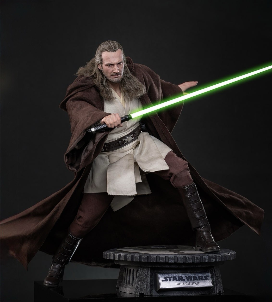 Preorder🔥Hot Toys MMS881AE Star Wars: The Phantom Menace 1/6th scale Qui-Gon Jinn (Artisan Edition) [Hot Toys Exclusive] 】