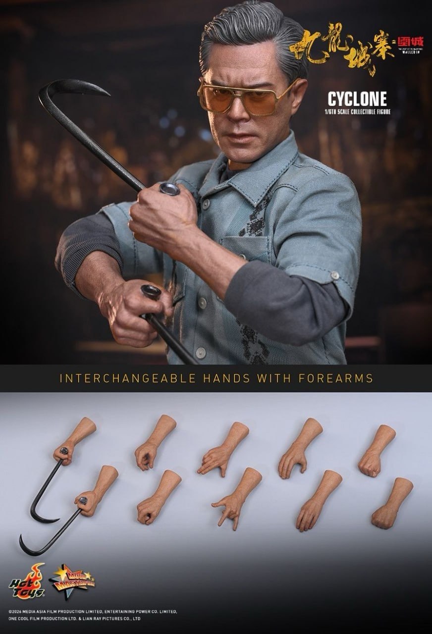 READY🔥Hot Toys MMS858 Twilight of the Warriors: Walled In Cyclone [Hot Toys Exclusive] 1/6th scale Collectible Figure