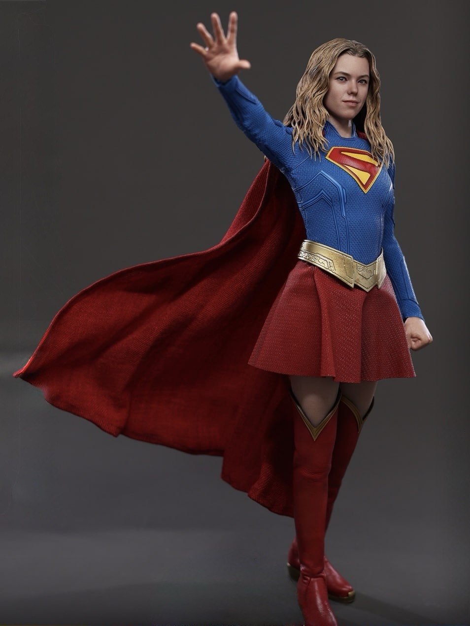 Preorder🔥Hot Toys MMS869 Supergirl - Supergirl & Krypto 1/6th scale Collectible Set