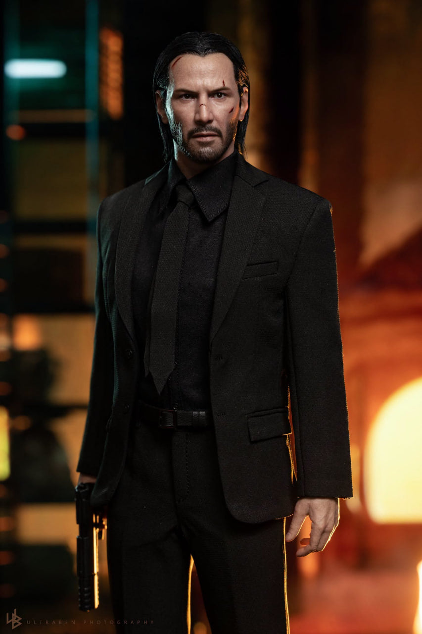 Preorder🔥Hot Toys MMS833AEB John Wick 1/6th scale John Wick Collectible Figure (Artisan Edition) [Hot Toys Exclusive] (Special Edition)